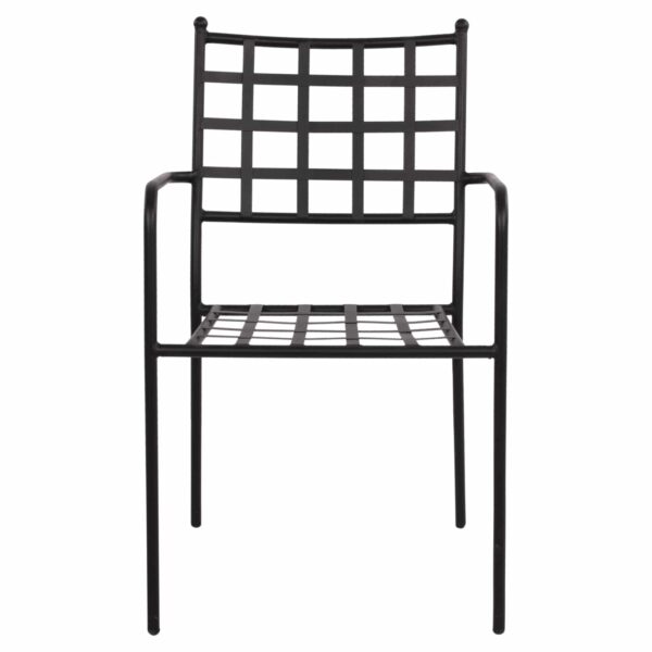 metalliki-polythrona-fb95508-se-mayri-ap-2 ΜΕΤΑΛΛΙΚΗ ΠΟΛΥΘΡΟΝΑ REAGAN HM5508 ΣΕ ΜΑΥΡΗ ΑΠΟΧΡΩΣΗ 46x58x88 cm - Image 3