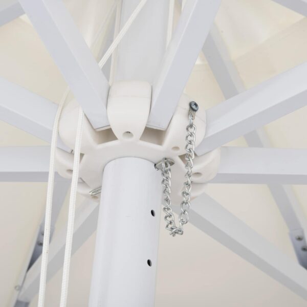 ΟΜΠΡΕΛΑ ΕΠΑΓΓΕΛΜΑΤΙΚΗ ALU 3Μ ΕΚΡΟΥ ΜΟΝΟΚΟΜΑΤΟΣ ΙΣΤΟΣ HM6006 - Image 6