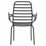 ΠΟΛΥΘΡΟΝΑ ΕΞ.ΧΩΡΟΥ FREE HM6045 ΜΕΤΑΛΛΙΚΗ ΜΑΥΡΗ 61x53x87Yεκ. - Image 6