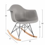 ΠΟΛΥΘΡΟΝΑ ΚΟΥΝΙΣΤΗ ΜΕ ΚΑΘΙΣΜΑ ΓΚΡΙ MIRTO & ΜΑΥΡΟ ΣΚΕΛΕΤΟ HM0035.20 61x71x64 εκ. - Image 2