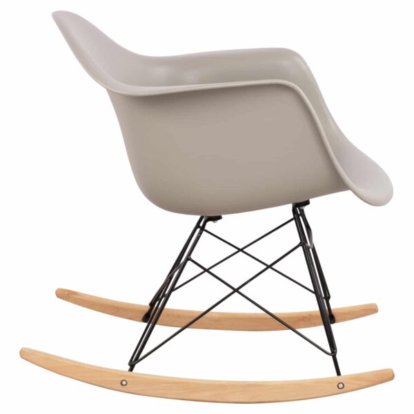 ΠΟΛΥΘΡΟΝΑ ΚΟΥΝΙΣΤΗ ΜΕ ΚΑΘΙΣΜΑ ΓΚΡΙ MIRTO & ΜΑΥΡΟ ΣΚΕΛΕΤΟ HM0035.20 61x71x64 εκ. - Image 4