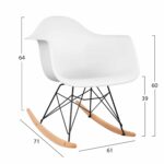 ΠΟΛΥΘΡΟΝΑ ΚΟΥΝΙΣΤΗ ΜΕ ΚΑΘΙΣΜΑ ΛΕΥΚΟ MIRTO & ΜΑΥΡΟ ΣΚΕΛΕΤΟ HM0035.11 61x71x64 εκ. - Image 2