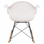 ΠΟΛΥΘΡΟΝΑ ΚΟΥΝΙΣΤΗ ΜΕ ΚΑΘΙΣΜΑ ΛΕΥΚΟ MIRTO & ΜΑΥΡΟ ΣΚΕΛΕΤΟ HM0035.11 61x71x64 εκ. - Image 6