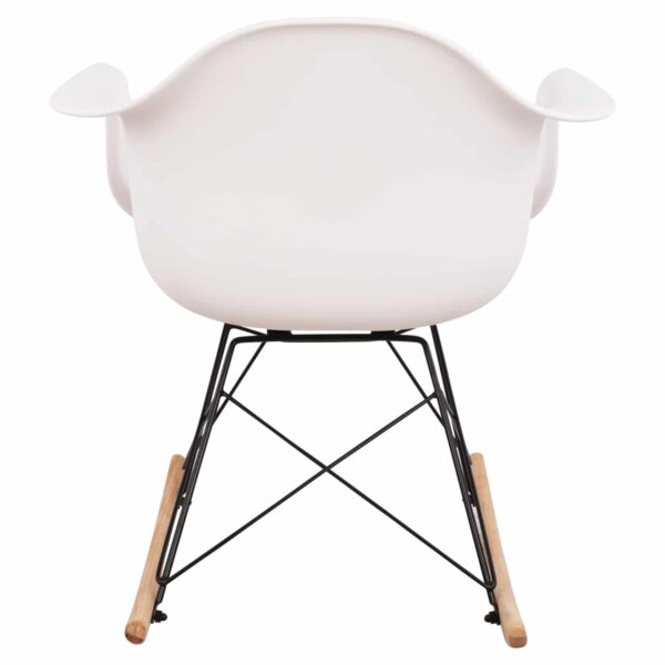 ΠΟΛΥΘΡΟΝΑ ΚΟΥΝΙΣΤΗ ΜΕ ΚΑΘΙΣΜΑ ΛΕΥΚΟ MIRTO & ΜΑΥΡΟ ΣΚΕΛΕΤΟ HM0035.11 61x71x64 εκ. - Image 6