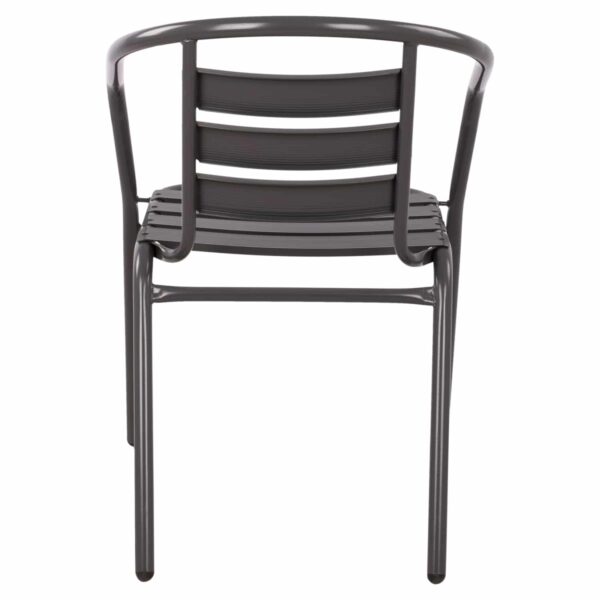 ΠΟΛΥΘΡΟΝΑ LAURA ΜΕΤΑΛΛΙΚΗ ΓΚΡΙ ΜΕ ΦΕΤΕΣ ΑΛΟΥΜΙΝΙΟΥ HM5037.01 54x59x73Υ εκ. - Image 6