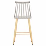 ΣΚΑΜΠΟ ΜΠΑΡ ΜΕΣ.ΥΨΟΥΣ VANESSA HM9300.10 ΠΟΛΥΠΡΟΠ. ΓΚΡΙ & ΜΕΤΑΛΛΟ ΦΥΣΙΚΟ 45x48x96Υεκ. - Image 6