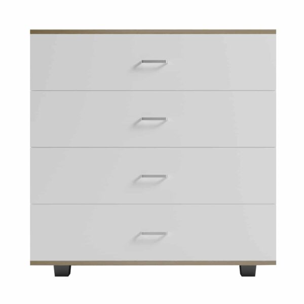 ΣΥΡΤΑΡΙΕΡΑ ΜΕΛΑΜΙΝΗΣ THORG ME 4 ΣΥΡΤΑΡΙΑ SONAMA-ΛΕΥΚΟ HM8996.04 80x40x83Yεκ. - Image 3