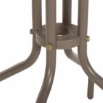 ΤΡΑΠΕΖΙ ΕΞ.ΧΩΡΟΥ ΣΤΡΟΓΓΥΛΟ LINO HM5973.04 ΜΕΤΑΛΛΙΚΟ ΣΑΜΠΑΝΙ Φ60x70Υεκ. - Image 6