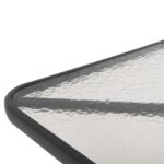 ΤΡΑΠΕΖΙ ΕΞΩΤ.ΧΩΡΟΥ FIGO HM5972.01 ΜΕΤΑΛΛΟ ΓΚΡΙ-ΓΥΑΛΙΝΗ ΕΠΙΦΑΝΕΙΑ 80Χ80Χ71Υεκ - Image 5