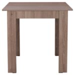 ΤΡΑΠΕΖΙ ΚΟΥΖΙΝΑΣ KELVIN HM2427.05, SONOMA OAK TRUFFLE, 80x80x77εκ. - Image 3