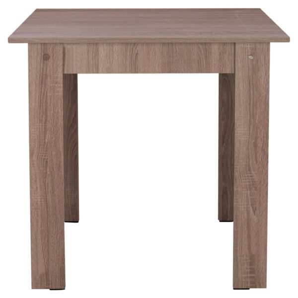 ΤΡΑΠΕΖΙ ΚΟΥΖΙΝΑΣ KELVIN HM2427.05, SONOMA OAK TRUFFLE, 80x80x77εκ. - Image 3