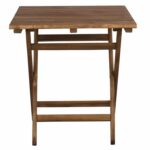 ΤΡΑΠΕΖΙ ΣΚΗΝΟΘΕΤH ΛΗΜΝΟΣ 70Χ70X75Υ εκ. ΜΑΣΙΦ ΟΞΙΑ ΕΜΠOΤΙΣΜΟΣ ΚΑΡΥΔΙ HM5648.01 - Image 3