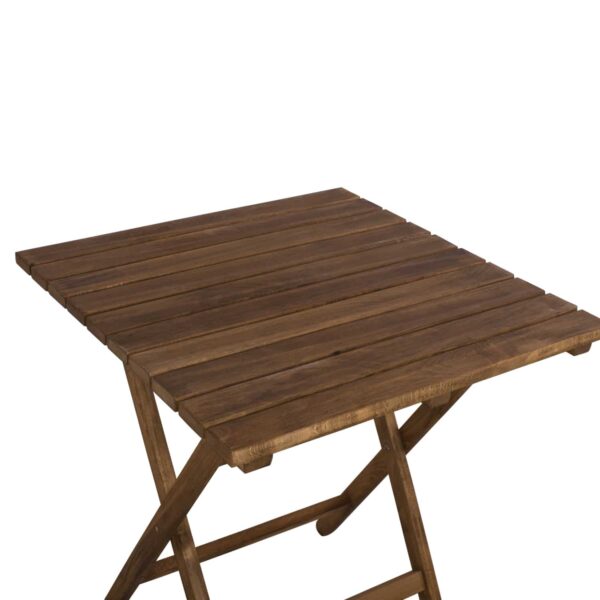 ΤΡΑΠΕΖΙ ΣΚΗΝΟΘΕΤH ΛΗΜΝΟΣ 70Χ70X75Υ εκ. ΜΑΣΙΦ ΟΞΙΑ ΕΜΠOΤΙΣΜΟΣ ΚΑΡΥΔΙ HM5648.01 - Image 5