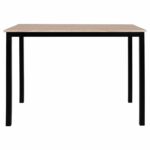 ΤΡΑΠΕΖΙ ΤΡΑΠΕΖΑΡΙΑΣ PANYA HM8332, 110X70Χ76 SONOMA, ΜΑΥΡΑ ΠΟΔΙΑ - Image 3