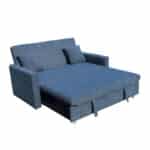 DUAL ΚΑΝΑΠΕΣ ΚΡΕΒΑΤΙ 2ΘΕΣΙΟΣ ΜΠΛΕ 153x89x85 01-3323 - Image 2