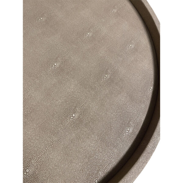 FUN COFFEE TABLE SAND BEIGE ΜΑΥΡΟ 63x63x42 04-0494 - Image 2