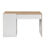 PRACTICO 120 ΓΡΑΦΕΙΟ 1ΣΥΡΤΑΡΙ ΛΕΥΚΟ ΦΥΣΙΚΟ 120x50x76 24-0702 - Image 4