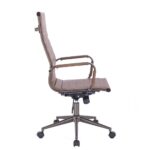 AVANT ΚΑΡΕΚΛΑ ΓΡΑΦΕΙΟΥ COFFEE GUNMETAL 55.5x63x118 25-0554 - Image 4