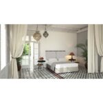 INTERNO ΒΑΣΗ ΜΕ ΑΠΟΘΗΚ.ΧΩΡΟ 160x200cm OFF WHITE 16-950 200x160x34 09-2107 - Image 2