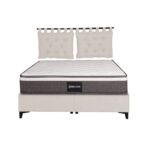 INTERNO ΒΑΣΗ ΜΕ ΑΠΟΘΗΚ.ΧΩΡΟ 160x200cm OFF WHITE 16-950 200x160x34 09-2107 - Image 5