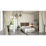 INTERNO ΒΑΣΗ ΜΕ ΑΠΟΘΗΚ.ΧΩΡΟ 160x200cm ΓΚΡΙ ΚΑΦΕ 20-914 200x160x34 09-2108 - Image 2