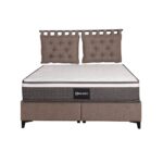 INTERNO ΒΑΣΗ ΜΕ ΑΠΟΘΗΚ.ΧΩΡΟ 160x200cm ΓΚΡΙ ΚΑΦΕ 20-914 200x160x34 09-2108 - Image 5