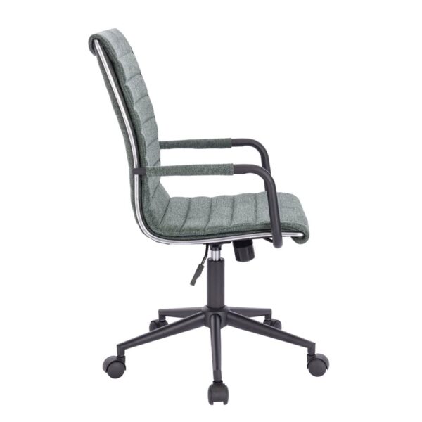 SENSO ΚΑΡΕΚΛΑ ΓΡΑΦΕΙΟΥ ΜΕΝΤΑ ΜΑΥΡΟ 52x60x101.5 25-0728 - Image 3