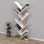 ΒΙΒΛΙΟΘΗΚΗ LIANA HM18193.03 ΜΕΛΑΜΙΝΗ SONAMA-ΛΕΥΚΗ 53x27x138Υεκ. - Image 3