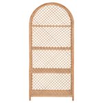 ΒΙΒΛΙΟΘΗΚΗ SIMOK HM9552 ΑΠΟ ΦΥΣΙΚΟ RATTAN ΣΕ ΦΥΣΙΚΟ ΧΡΩΜΑ 80x40x182Υεκ. - Image 6