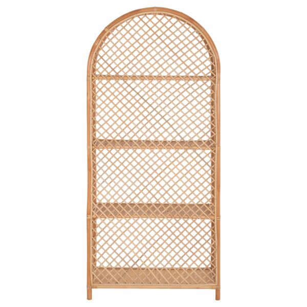 ΒΙΒΛΙΟΘΗΚΗ SIMOK HM9552 ΑΠΟ ΦΥΣΙΚΟ RATTAN ΣΕ ΦΥΣΙΚΟ ΧΡΩΜΑ 80x40x182Υεκ. - Image 6