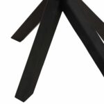 ΒΟΗΘΗΤΙΚΟ ΤΡΑΠΕΖΑΚΙ ΣΑΛΟΝΙΟΥ HM9471.02 MDF ΜΕ ΚΑΠΛΑΜΑ ΑΠΟ ΞΥΛΟ ΚΑΡΥΔΙΑΣ-ΜΕΤΑΛ.ΒΑΣΗ 50x50x58Υεκ. - Image 5