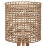 ΕΠΙΔΑΠΕΔΙΟ ΦΩΤΙΣΤΙΚΟ HM4351 RUBBERWOOD-RATTAN-PAPER ROPE ΣΕ ΦΥΣΙΚΟ Φ36x149,5Υεκ. - Image 3