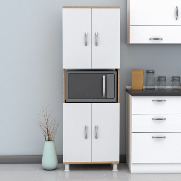 ΕΠΙΠΛΟ ΚΟΥΖΙΝΑΣ/ΝΤΟΥΛΑΠΙ RAD HM18196.03 ΜΕΛΑΜΙΝΗ ΣΟΝΑΜΑ-ΛΕΥΚΟ 56x32x165Υεκ. - Image 4