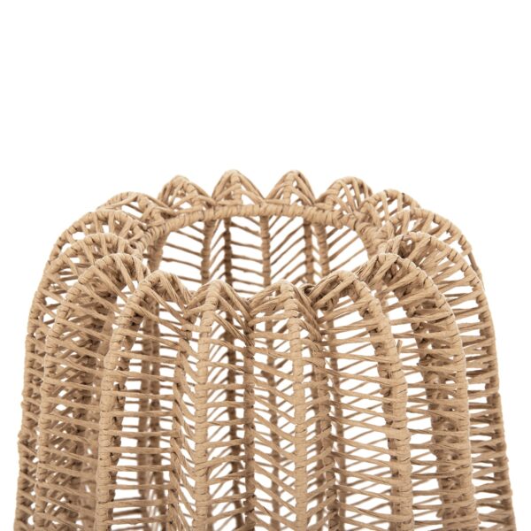 ΕΠΙΤΡΑΠΕΖΙΟ ΦΩΤΙΣΤΙΚΟ HM4350 ΜΕΤΑΛΛΟ ΜΕ PAPER ROPE ΣΕ ΦΥΣΙΚΟ Φ30,5Χ34Υεκ. - Image 4