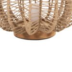 ΕΠΙΤΡΑΠΕΖΙΟ ΦΩΤΙΣΤΙΚΟ HM4350 ΜΕΤΑΛΛΟ ΜΕ PAPER ROPE ΣΕ ΦΥΣΙΚΟ Φ30,5Χ34Υεκ. - Image 7