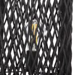 ΦΩΤΙΣΤΙΚΟ ΔΑΠΕΔΟΥ HM4356 ΜΕΤΑΛΛΟ-PAPER ROPE ΣΕ ΜΠΕΖ-ΦΥΣΤΙΚΙ Φ23X123Υεκ. - Image 6