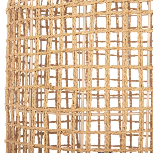 ΦΩΤΙΣΤΙΚΟ ΔΑΠΕΔΟΥ HM4357 ΜΕΤΑΛΛΟ-PAPER ROPE ΣΕ ΚΑΦΕ-2 ΛΑΜΠΕΣ Φ30x134Υεκ. - Image 6