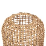 ΦΩΤΙΣΤΙΚΟ ΔΑΠΕΔΟΥ HM4358 ΜΕΤΑΛΛΟ-PAPER ROPE ΣΕ ΚΑΦΕ-2 ΛΑΜΠΕΣ Φ25x102Υεκ. - Image 4