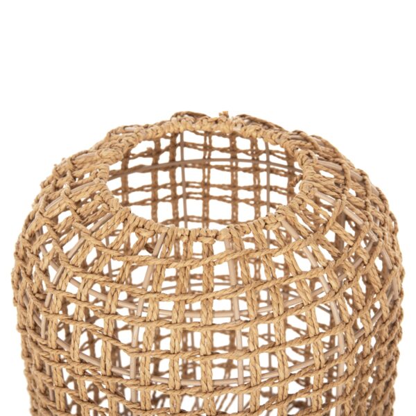 ΦΩΤΙΣΤΙΚΟ ΔΑΠΕΔΟΥ HM4358 ΜΕΤΑΛΛΟ-PAPER ROPE ΣΕ ΚΑΦΕ-2 ΛΑΜΠΕΣ Φ25x102Υεκ. - Image 4