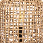 ΦΩΤΙΣΤΙΚΟ ΔΑΠΕΔΟΥ HM4359 ΜΕΤΑΛΛΟ-PAPER ROPE ΣΕ ΚΑΦΕ-2 ΛΑΜΠΕΣ Φ25x78,5Υεκ. - Image 6