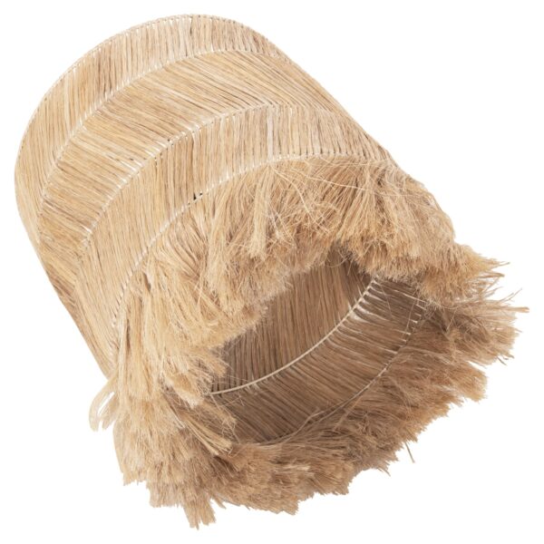 ΦΩΤΙΣΤΙΚΟ ΟΡΟΦΗΣ ΜΕ ΚΥΛΙΝΔΡΙΚΟ ΚΑΠΕΛΟ ΑΠΟ ΑΜΠΑΚΑ ΣΕ ΦΥΣΙΚΟ ΧΡΩΜΑ Φ45x52-120Yεκ.HM7757 - Image 4