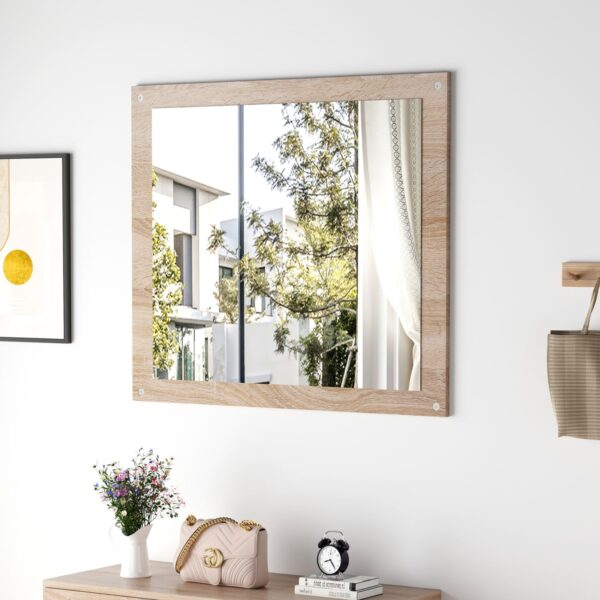 ΚΑΘΡΕΦΤΗΣ ΤΟΙΧΟΥ HM4360 ΜΕΛΑΜΙΝΗ ΣΕ ΣΟΝΑΜΑ 80x70x1.8(βάθος)εκ - Image 3