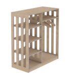 ΚΡΕΜΑΣΤΡΑ ΠΑΙΔΙΚΗ SANI HM18226.03 ΞΥΛΟ ΣΗΜΥΔΑΣ ΣΕ ΦΥΣΙΚΟ ΧΡΩΜΑ 90x40x100Υεκ. - Image 2