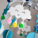 ΠΑΙΔΙΚΟ ΦΩΤΙΣΤΙΚΟ MDF ΜΠΛΕ HM9206.02 36x36x108Υ εκ. - Image 3