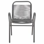 ΠΟΛΥΘΡΟΝΑ ΕΞ.ΧΩΡΟΥ AVRIL HM5968.01 ΜΕΤΑΛΛΟ ΚΑΙ ΣΥΝΘ.RATTAN ΣΕ ΓΚΡΙ 54,5x56x78Υεκ. - Image 3