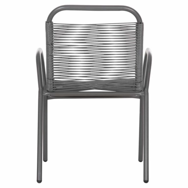 ΠΟΛΥΘΡΟΝΑ ΕΞ.ΧΩΡΟΥ AVRIL HM5968.01 ΜΕΤΑΛΛΟ ΚΑΙ ΣΥΝΘ.RATTAN ΣΕ ΓΚΡΙ 54,5x56x78Υεκ. - Image 6