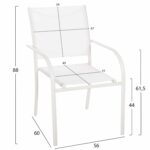 ΠΟΛΥΘΡΟΝΑ ΕΞ.ΧΩΡΟΥ REDAN HM5976.02 ΜΕΤΑΛΛΟ ΛΕΥΚΟ-TEXTILENE ΛΕΥΚΟ 56x60x88Υεκ - Image 2