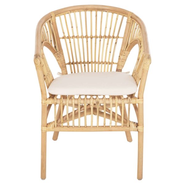 ΠΟΛΥΘΡΟΝΑ DAMPAR HM9929.04 RATTAN ΣΕ ΦΥΣΙΚΟ-ΛΕΥΚΟ ΜΑΞΙΛΑΡΙ 59x61x80Υεκ. - Image 3