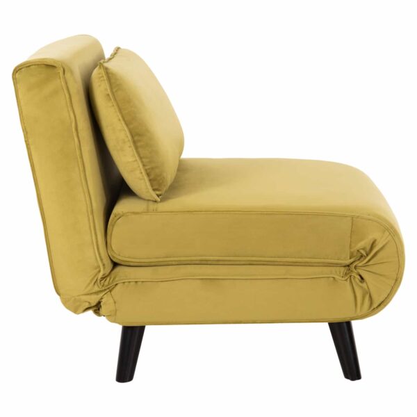 ΠΟΛΥΘΡΟΝΑ ΚΡΕΒΑΤΙ BRAXTON HM8425.23 ΒΕΛΟΥΔΟ ΛΑΔΙ 78x88x78Υεκ. - Image 5