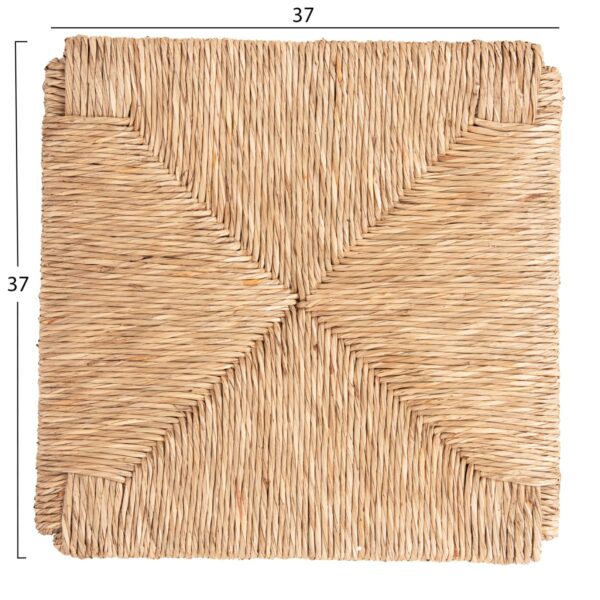 ΨΑΘΑ ΑΠΟ SEAGRASS ΓΙΑ ΞΥΛΙΝΗ ΚΑΡΕΚΛΑ ΚΑΦΕΝΕΙΟΥ-37Χ37Χ3.5εκ.(πάχος) HM5099.11 - Image 2
